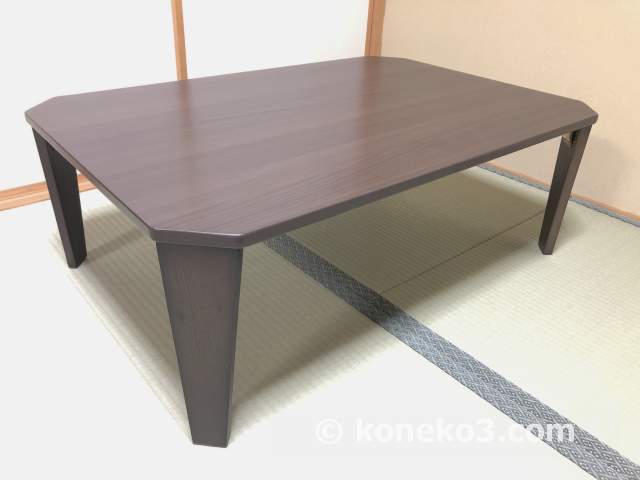 折りたたみテーブル（カムオン90 DBR）