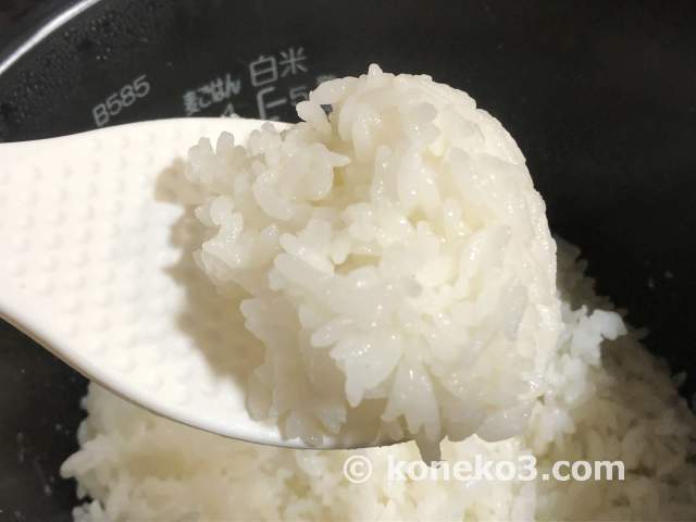 炊きたての米