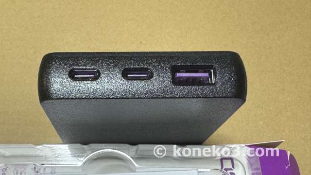 USB Tyep-C ×2 ＆ USB Tyep-A