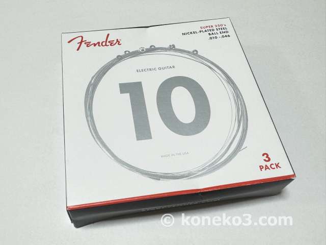 Fender Super 250's NPS Ball End Electric Guitar Strings