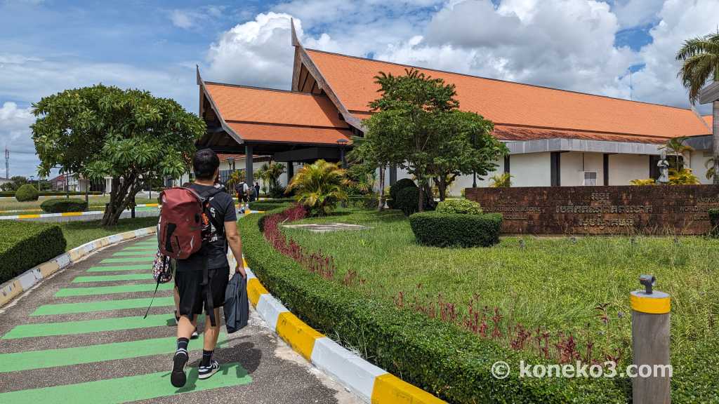 旧シェムリアップ国際空港の出入国場