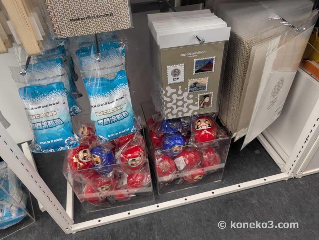 日本館の各種グッズ２