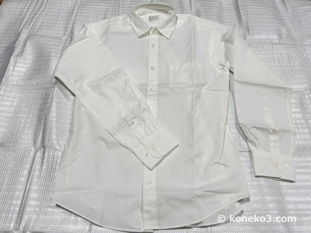 ブロードシャツの全体像