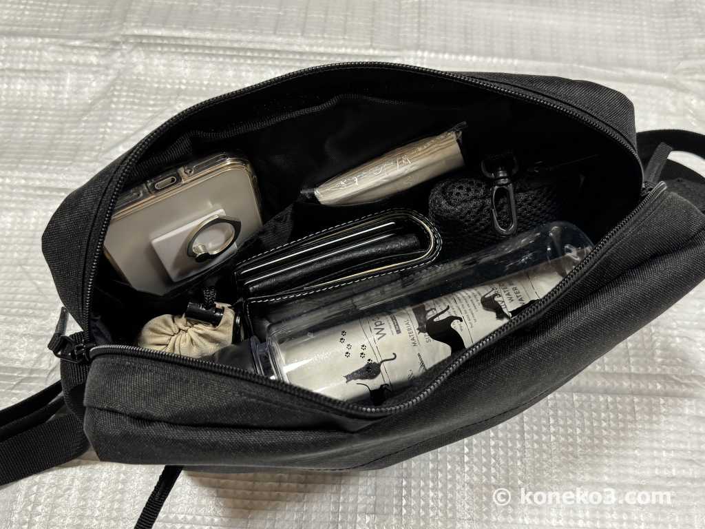 荷物を入れた時のイメージ