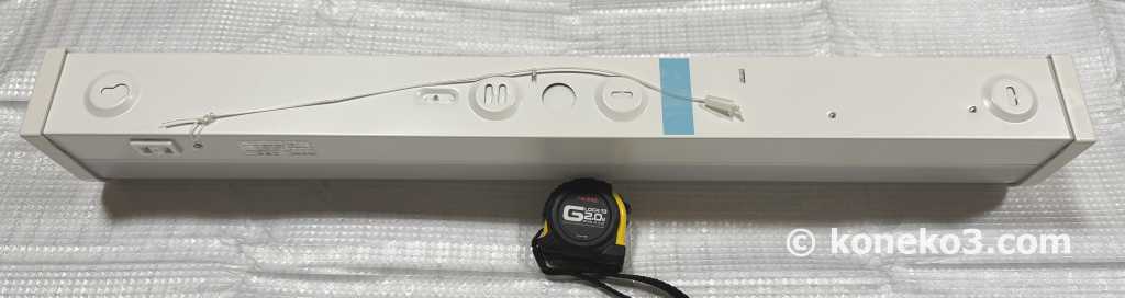 照明器具の背面