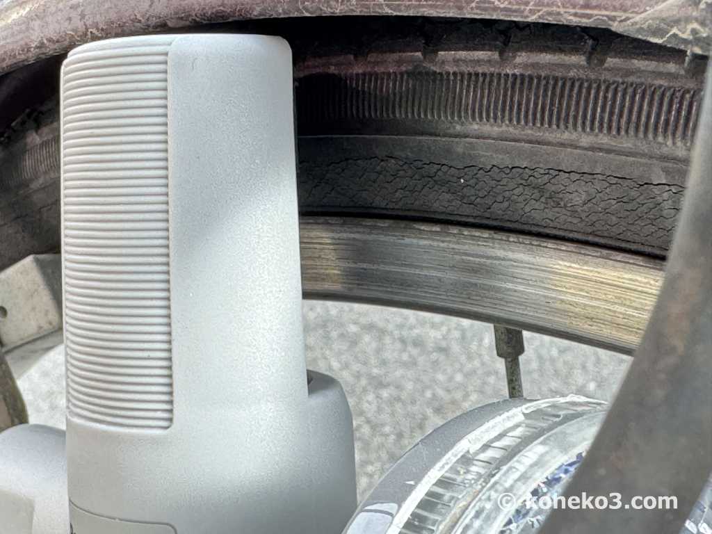 ゴムローラーの位置