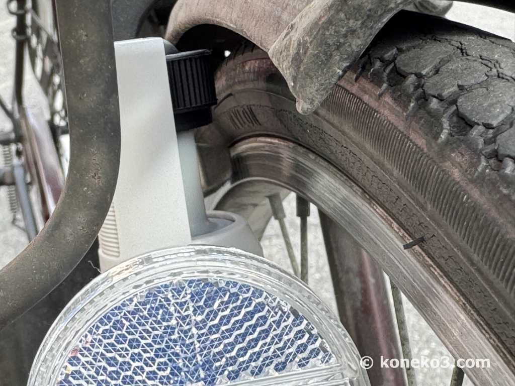 高さと傾きの調整