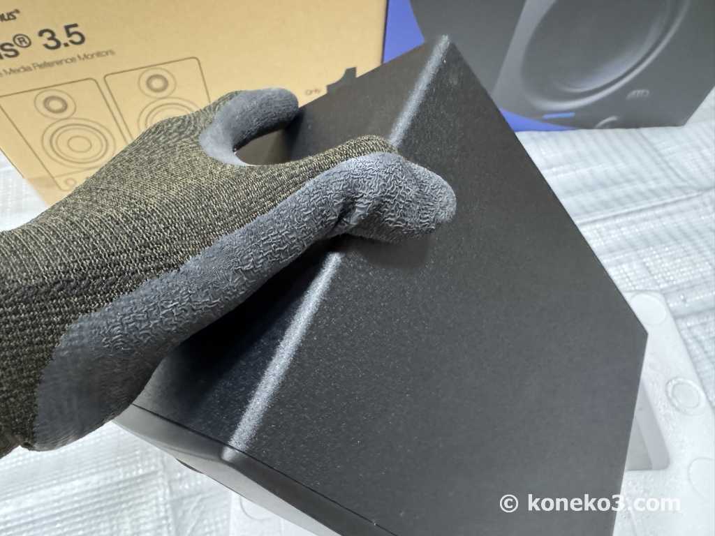 スピーカーのサイズ感