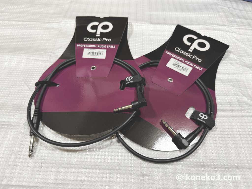 TRS フォン - TRS フォン ケーブル × 2