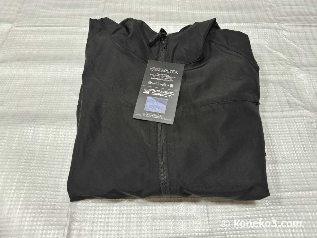 ワークマンの耐久撥水シェルジャケット