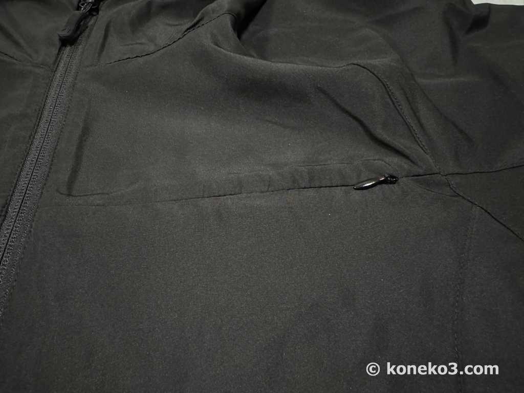 左胸ポケット