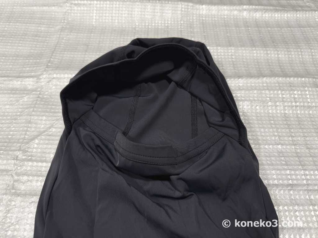 バラクラバの目元