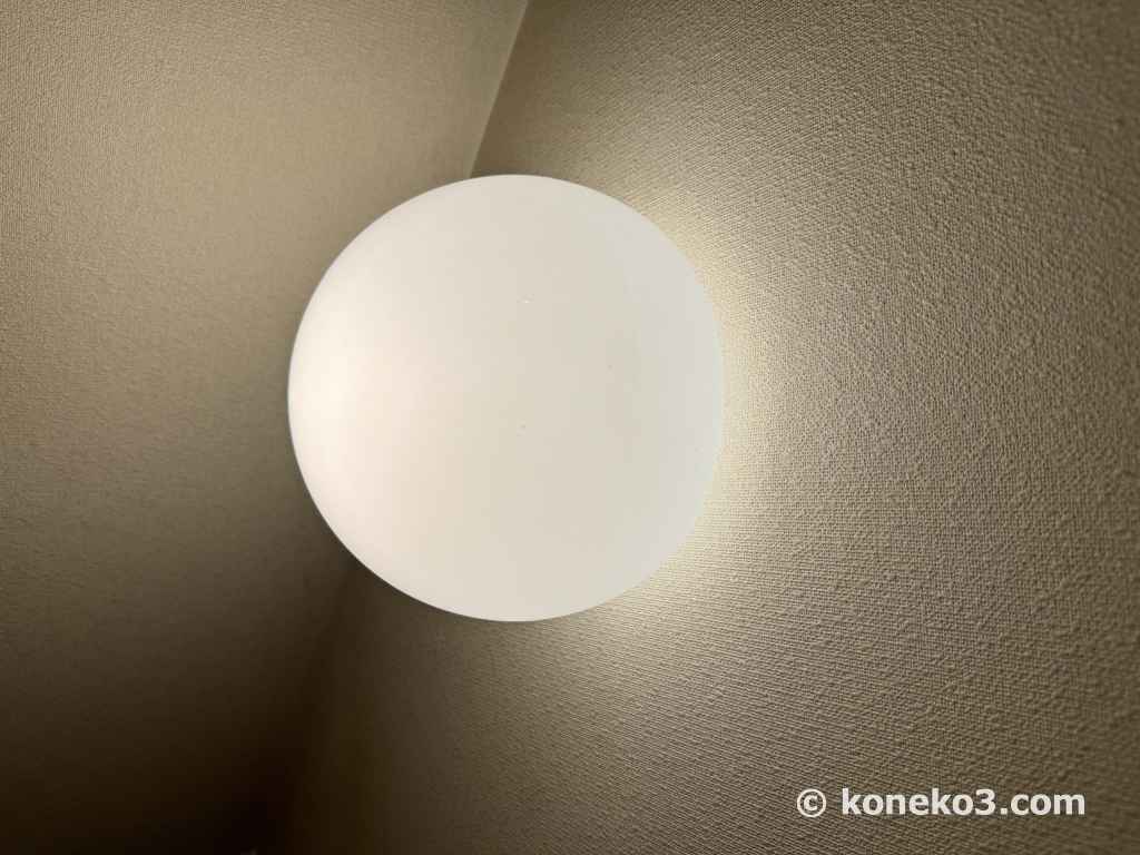 照明器具カバーの取り付け